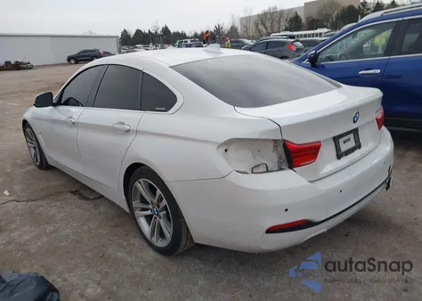 2018 BMW 430I Gran Coupe from USA, damaged, VIN WBA4J1C53JBG79988